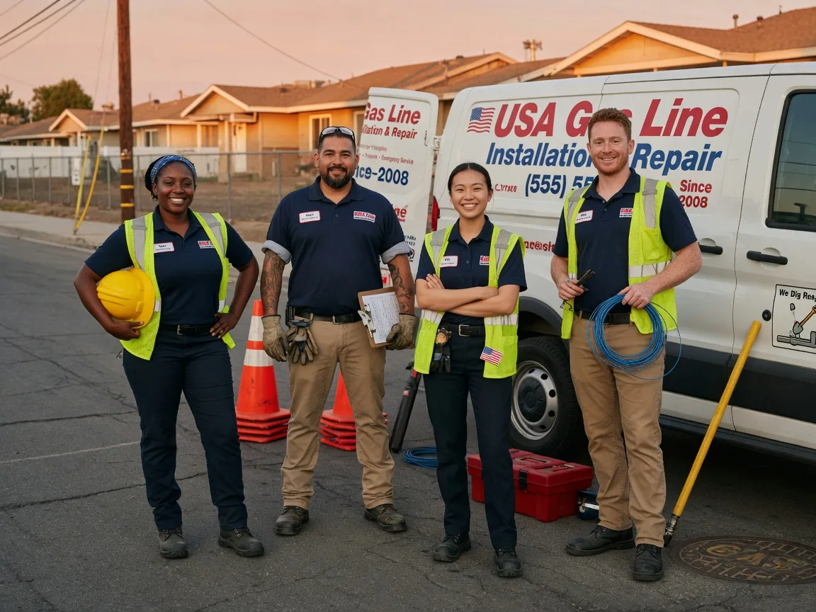 Gas Line Installation company in Bay City, OR